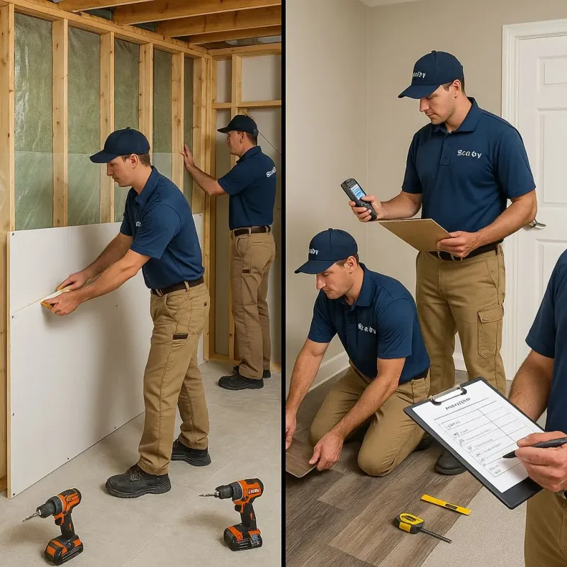 Repairs and Reconstruction process in Jo Daviess County, IL